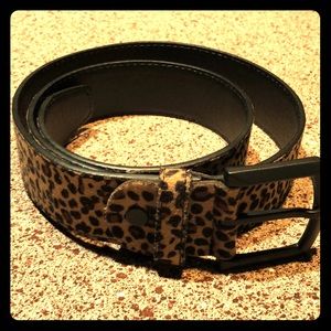 Leopard belt